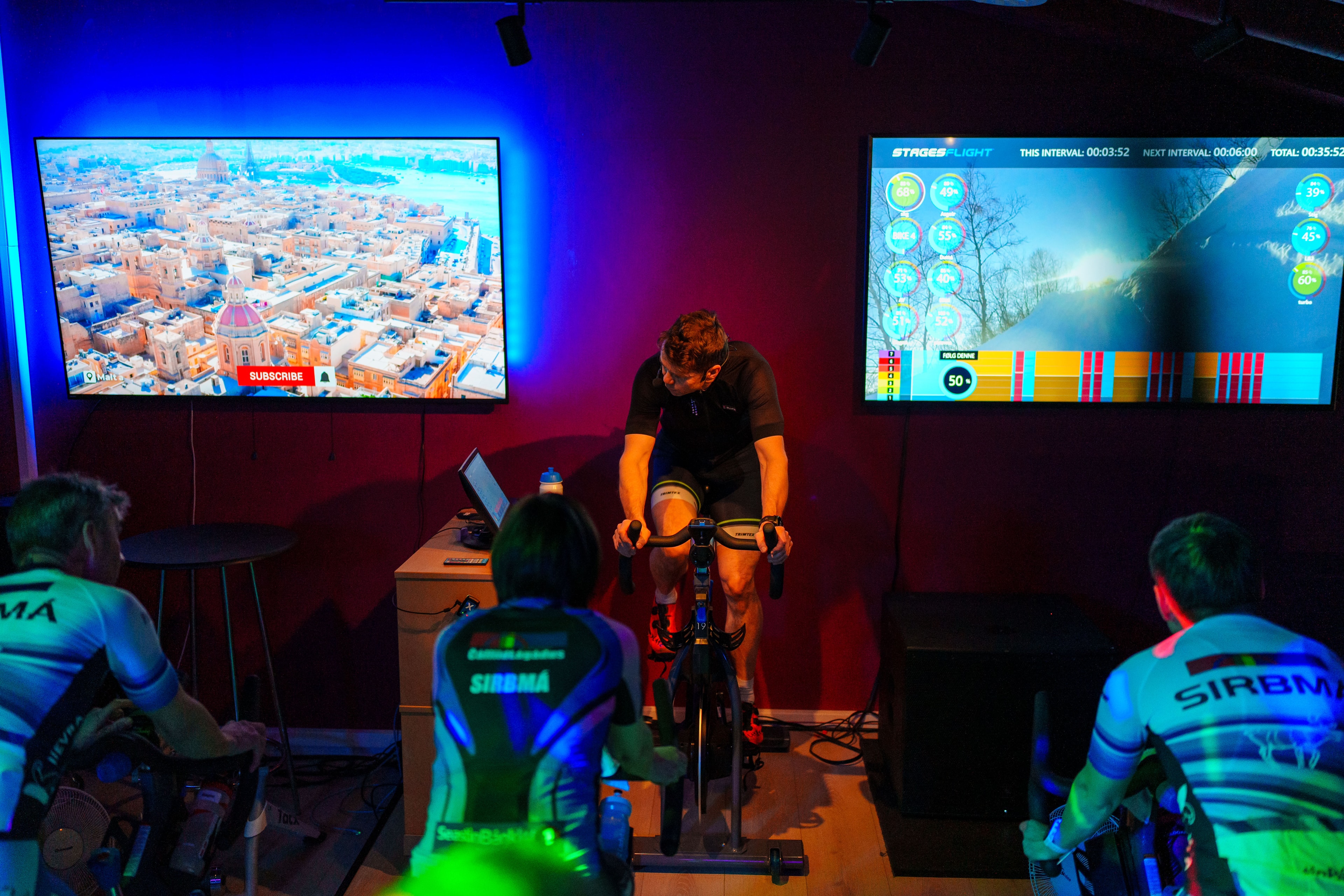 Spinning gruppetime